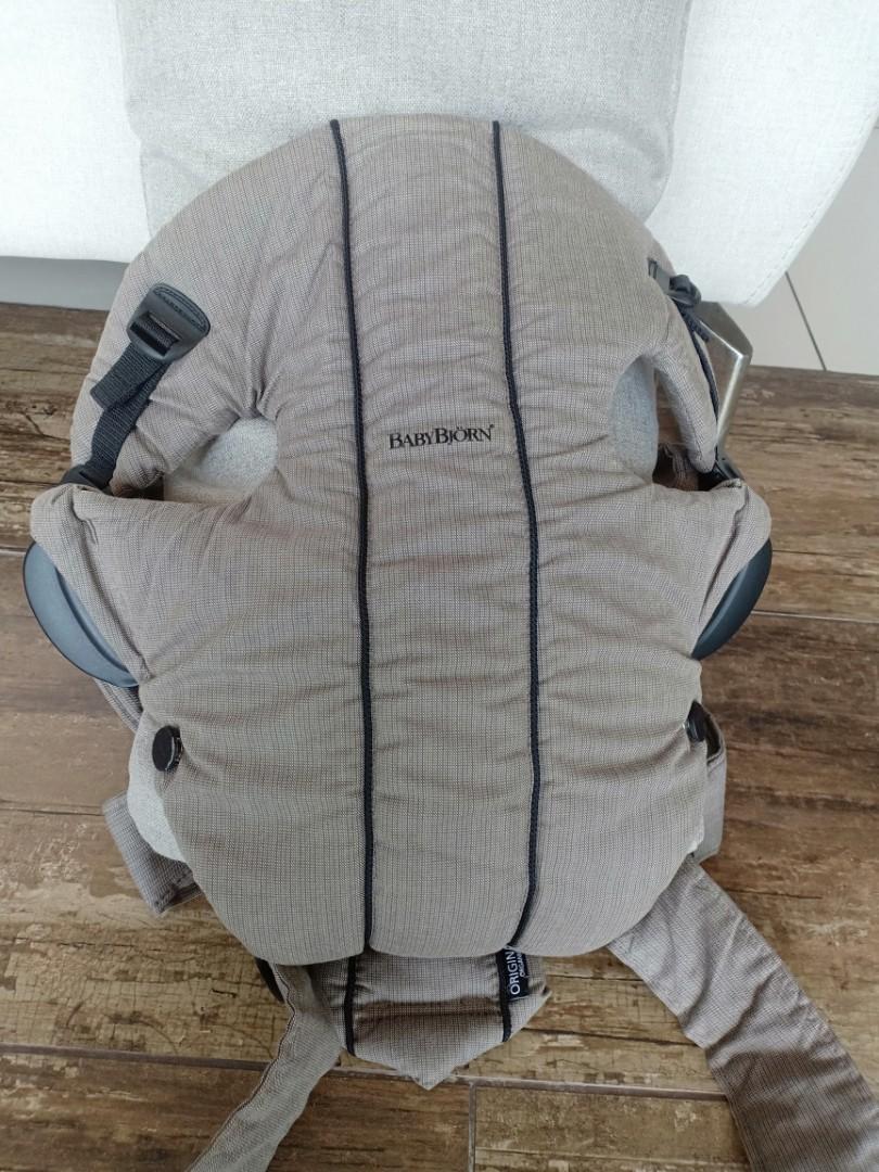 Baby Bjorn Original walnut carrier