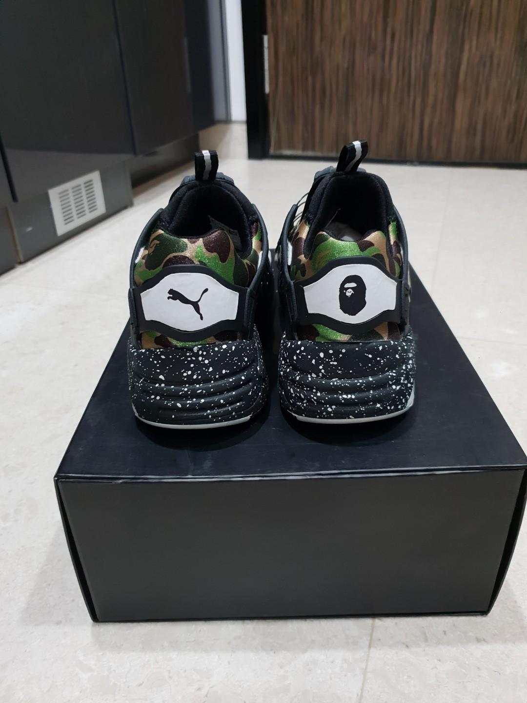 Bape X Puma Disc Blaze Brand New Pls Contact To Deal Men S Fashion Footwear Sneakers On Carousell