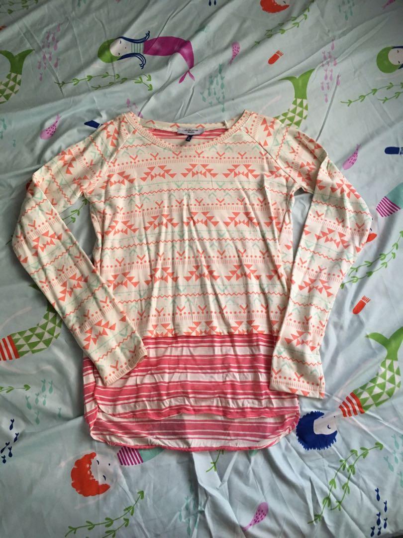 Bershka longsleeves top (BSK Collection) (Category: Longsleeves) located in Cebu City. Submitted by bashas_cl0set (Listing ID 208247689, Image 3). Description: ideal for cold weather like 2 shirts in 1 top .
