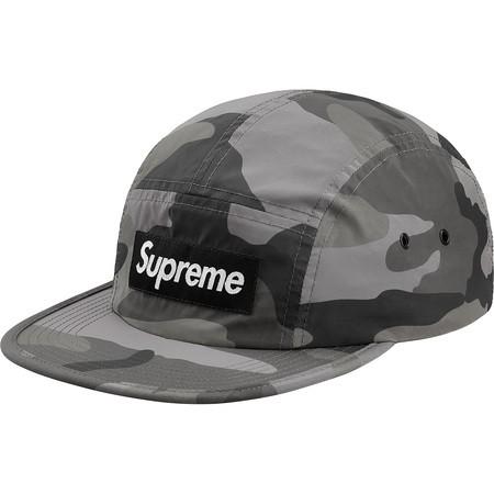 supreme camo reflective hat