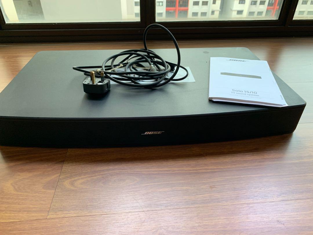 Bose Solo 15 Tv Sound System Home Appliances Tvs Entertainment Systems On Carousell