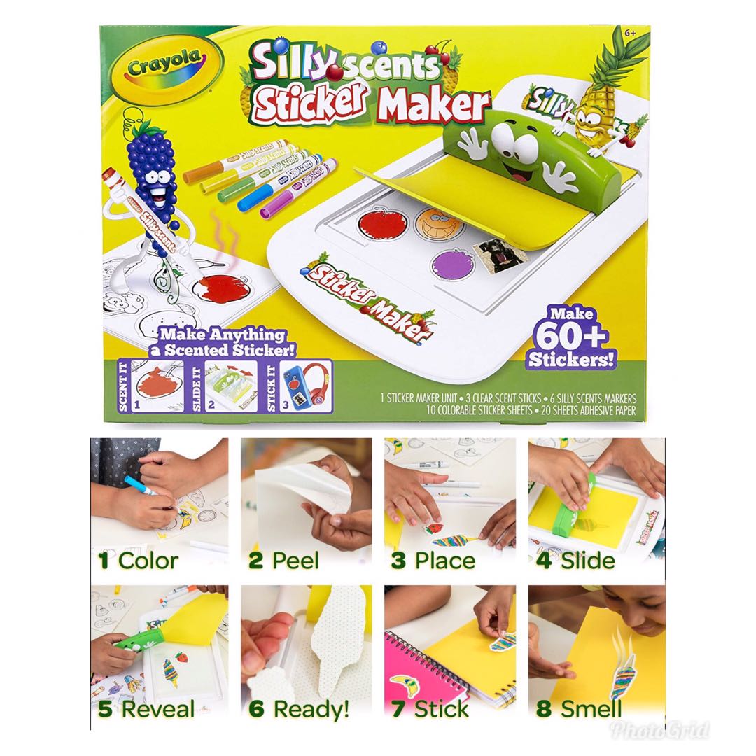 Beautiful Silly Scents Sticker Maker Refill Capture Photography