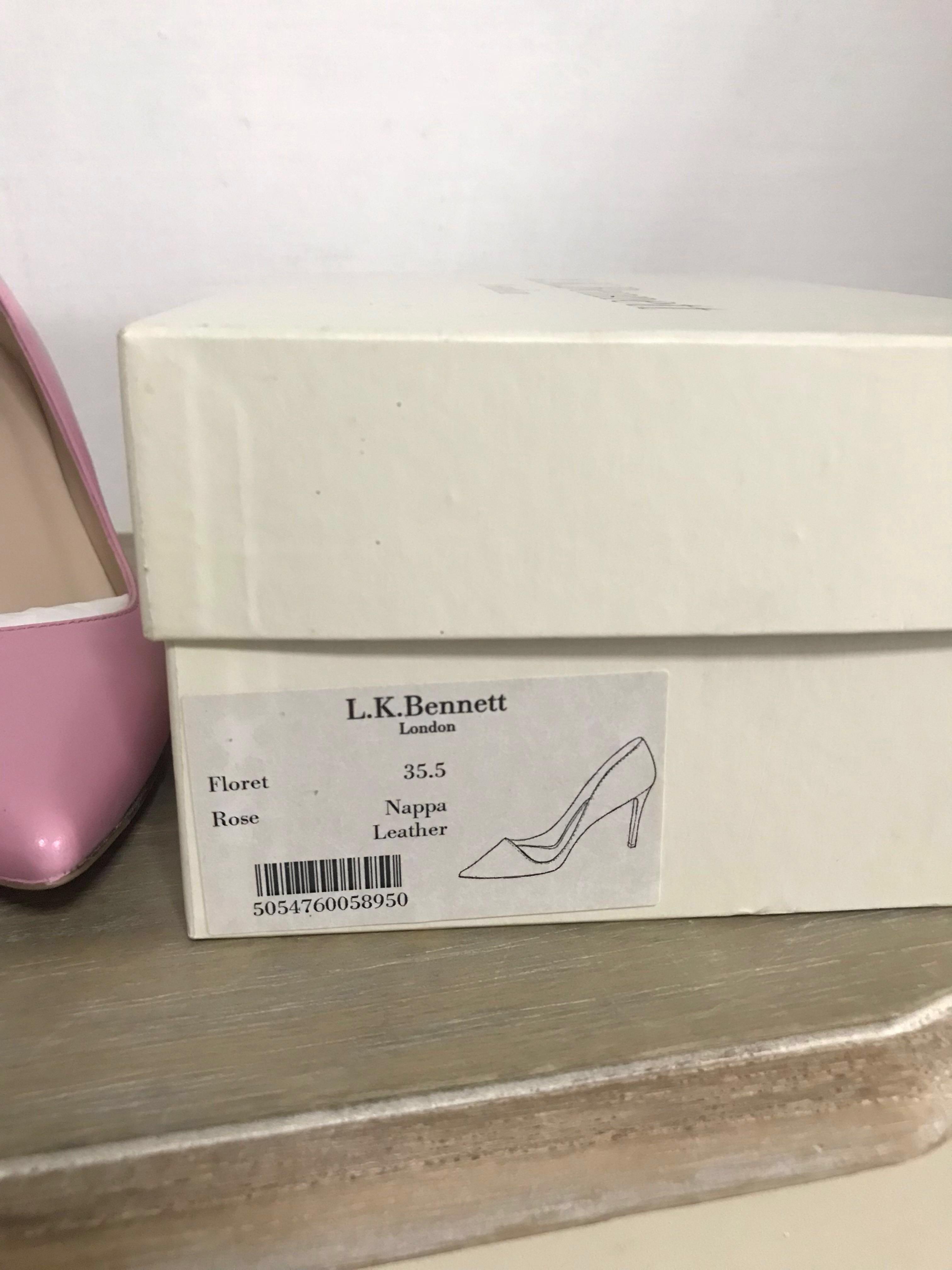 Brand New* LK Bennett Floret Rose Pink Heels Size 35.5 (Authentic