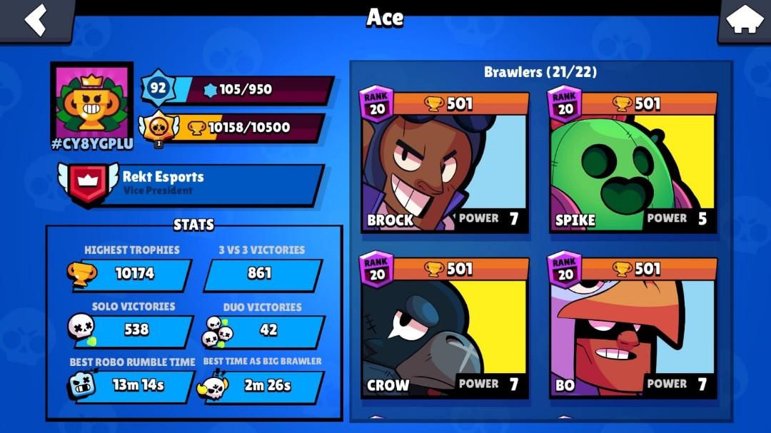 Brawl Stars Account Video Gaming Gaming Accessories Game Gift Cards Accounts On Carousell - cerco accaunt brawl stars