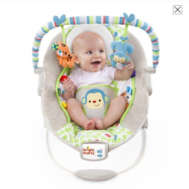 bright starts merry monkeys cradling bouncer