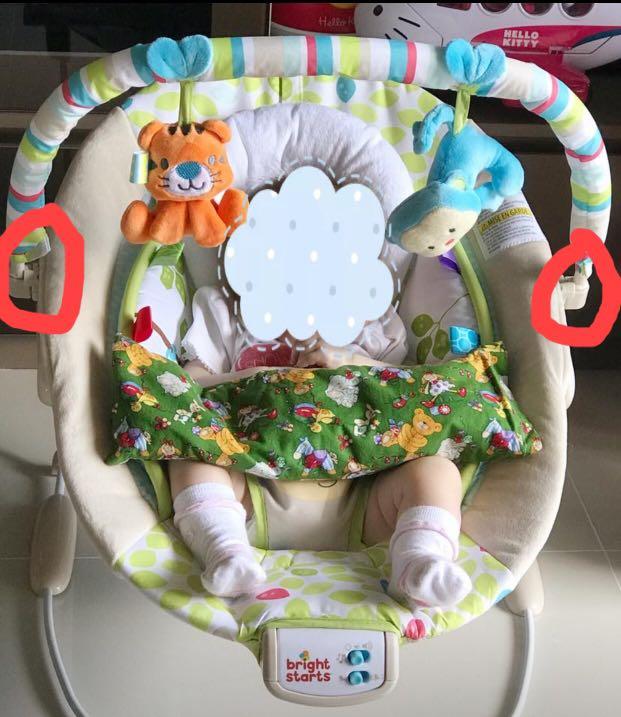 bright starts merry monkeys cradling bouncer