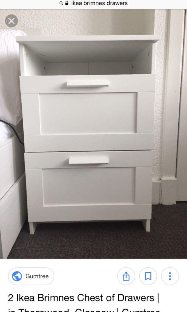 Brimnes 2 drawers