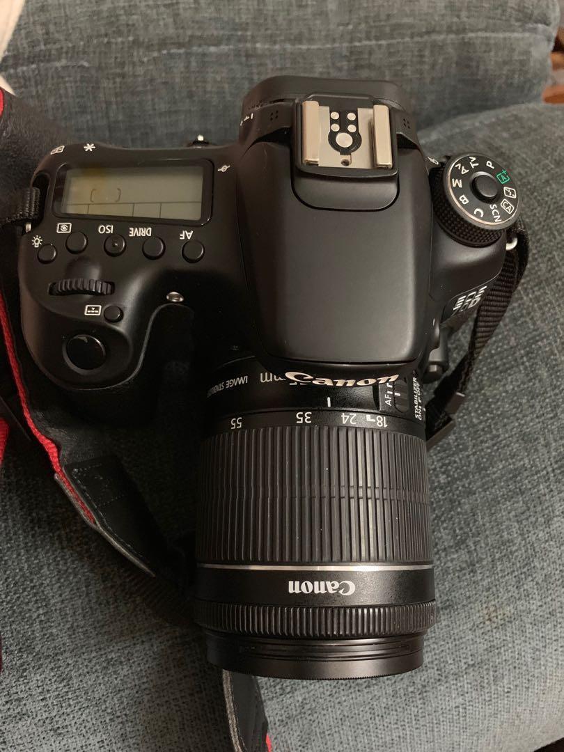 Canon Eos 70d Dslr With 18 55mm Stm Lens Photography Cameras Dslr On Carousell
