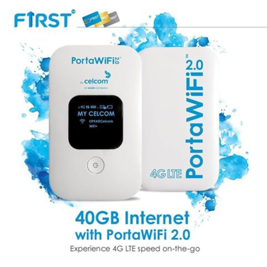 Celcom 4g Lte Portawifi 2 0 Electronics Others On Carousell