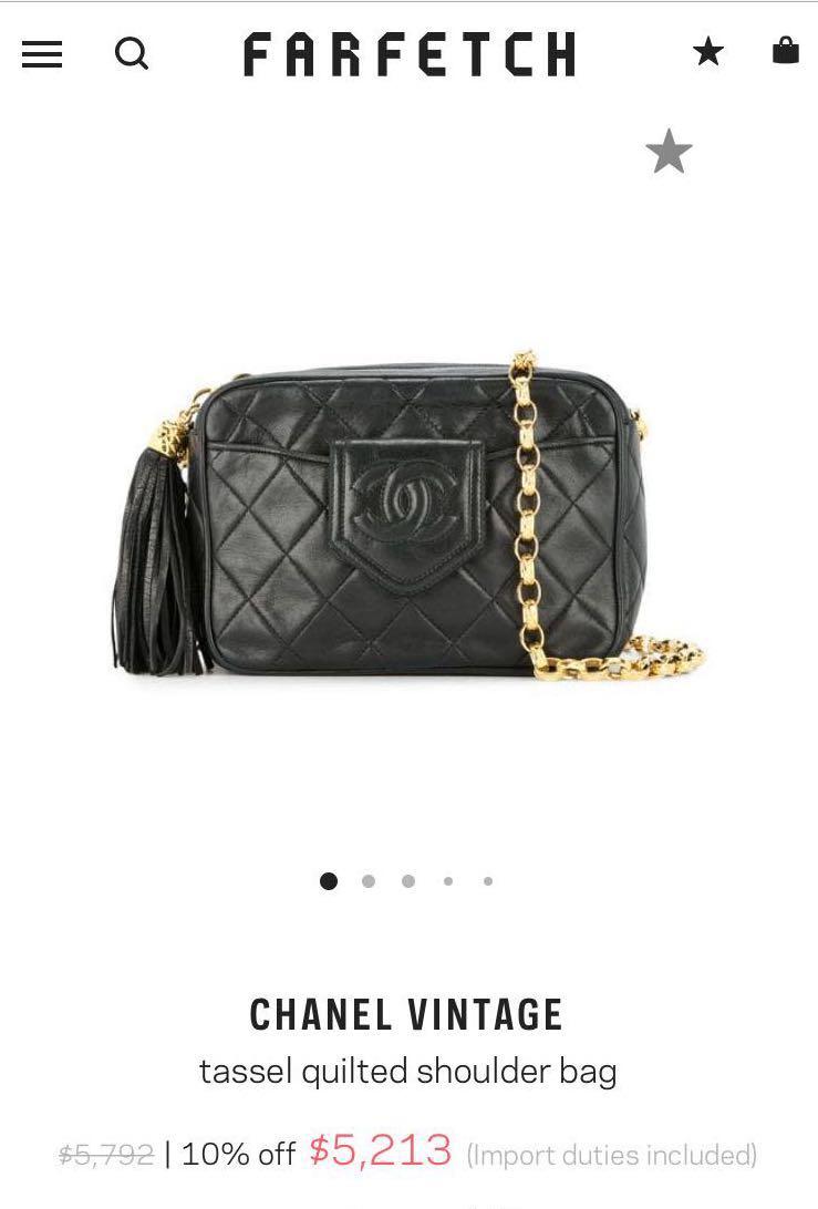 Chanel Bijoux Chain 24K GPHW Vintage 1990s Camera Bag – Foxy Couture Carmel