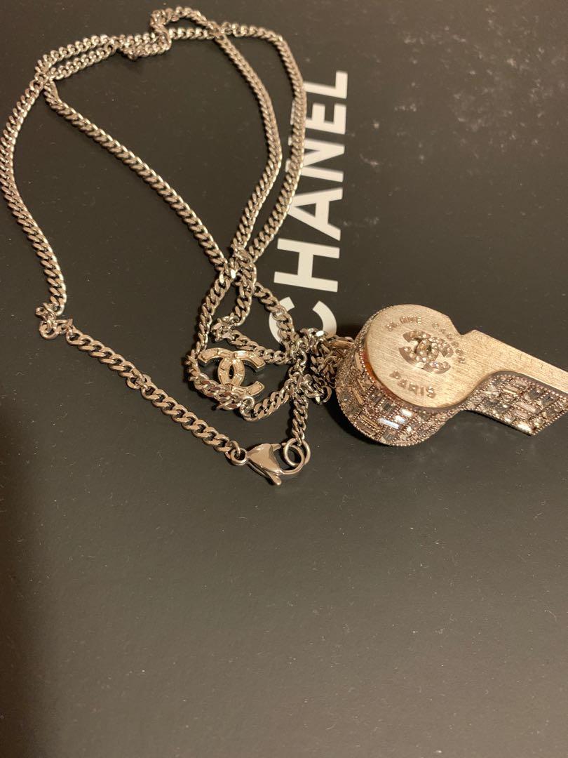 Chanel clearance whistle necklace