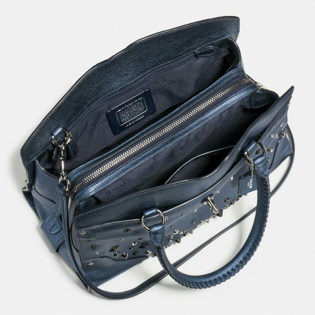 Coach mercer discount 30 satchel chalk