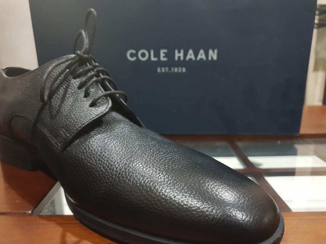 Cole haan cheap black leather shoes