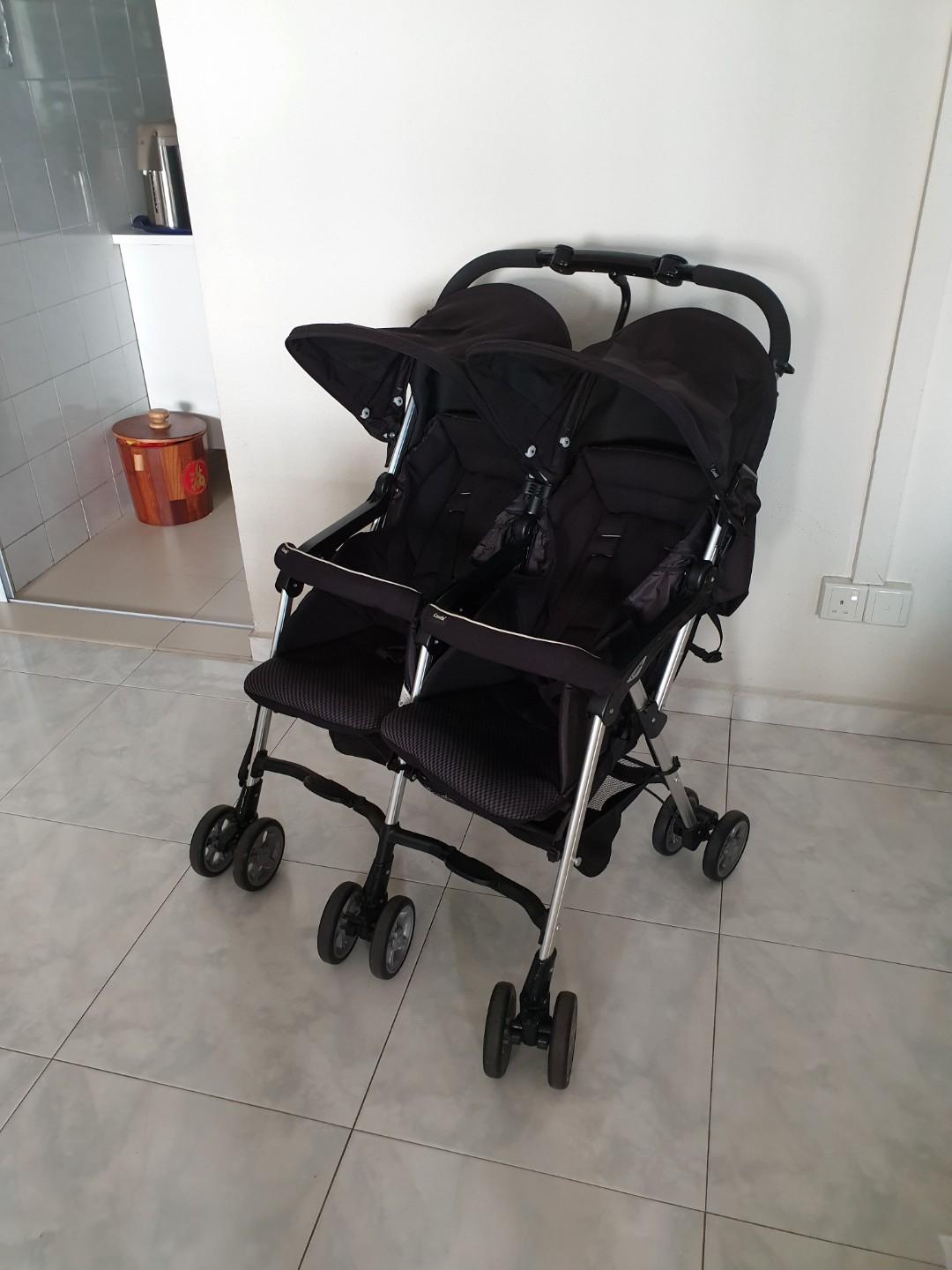 combi spazio duo stroller