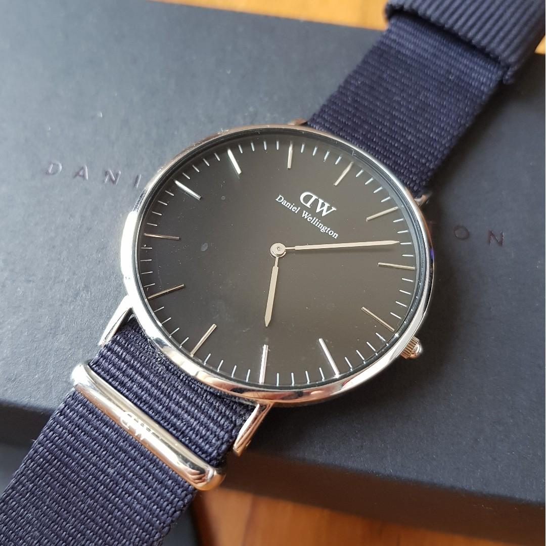 Daniel wellington classic black cornwall sale