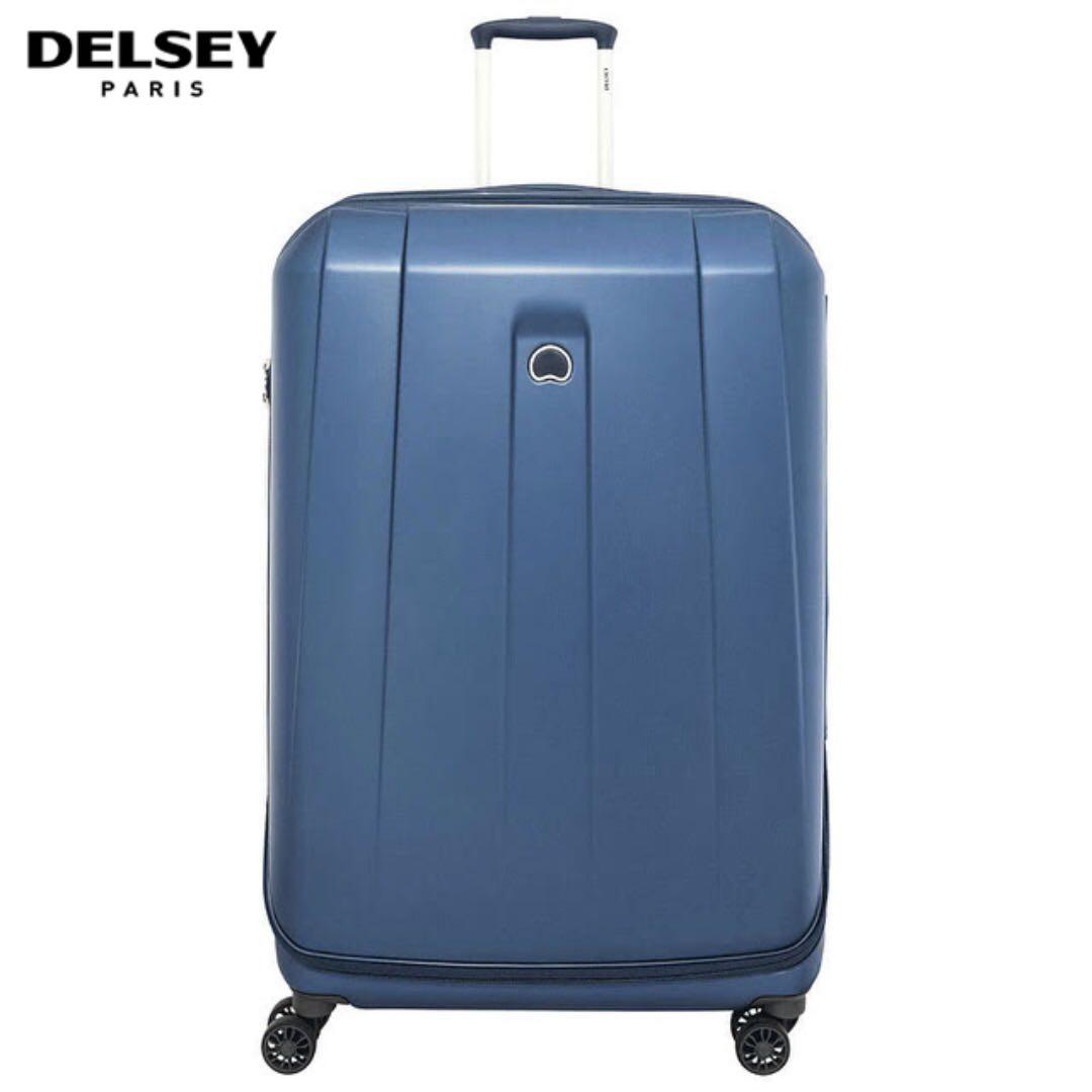 Suitcases Navy IT Luggage Worlds Lightest 83cm 4 Wheel Spinner Suitcase
