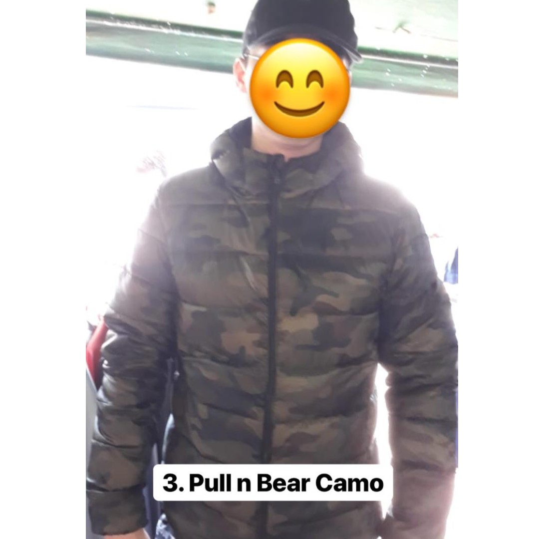 Down Jacket Jaket Winter Pull n Bear Ori Fresh Gudang
