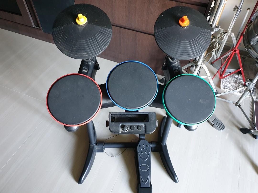 Drums set (WII Band Hero), Video Gaming, Video Game Consoles, Others on  Carousell