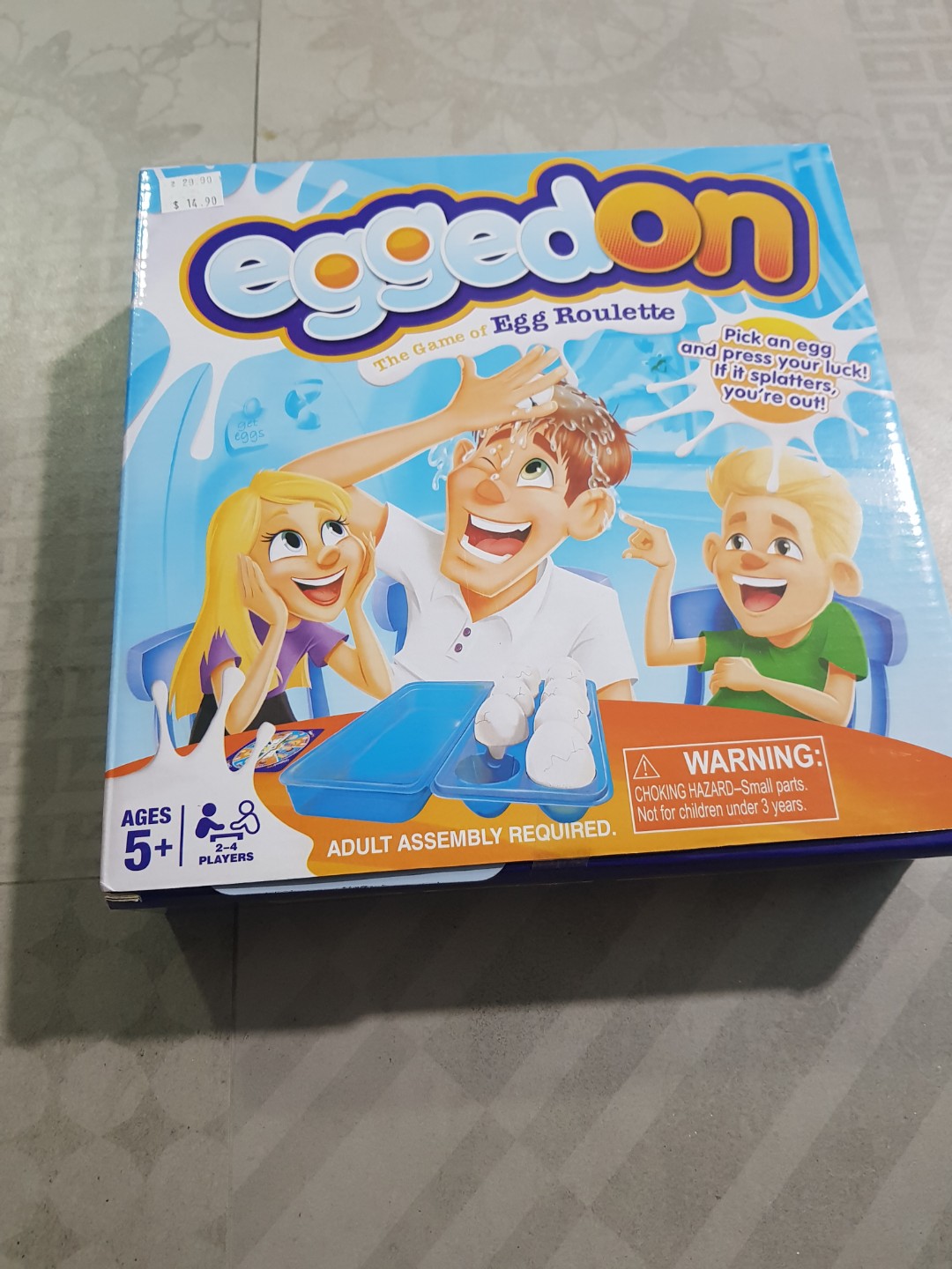 Egged On Roulette Game Egged On Christmas Toys Gifts For Kids 2 to 4 Players