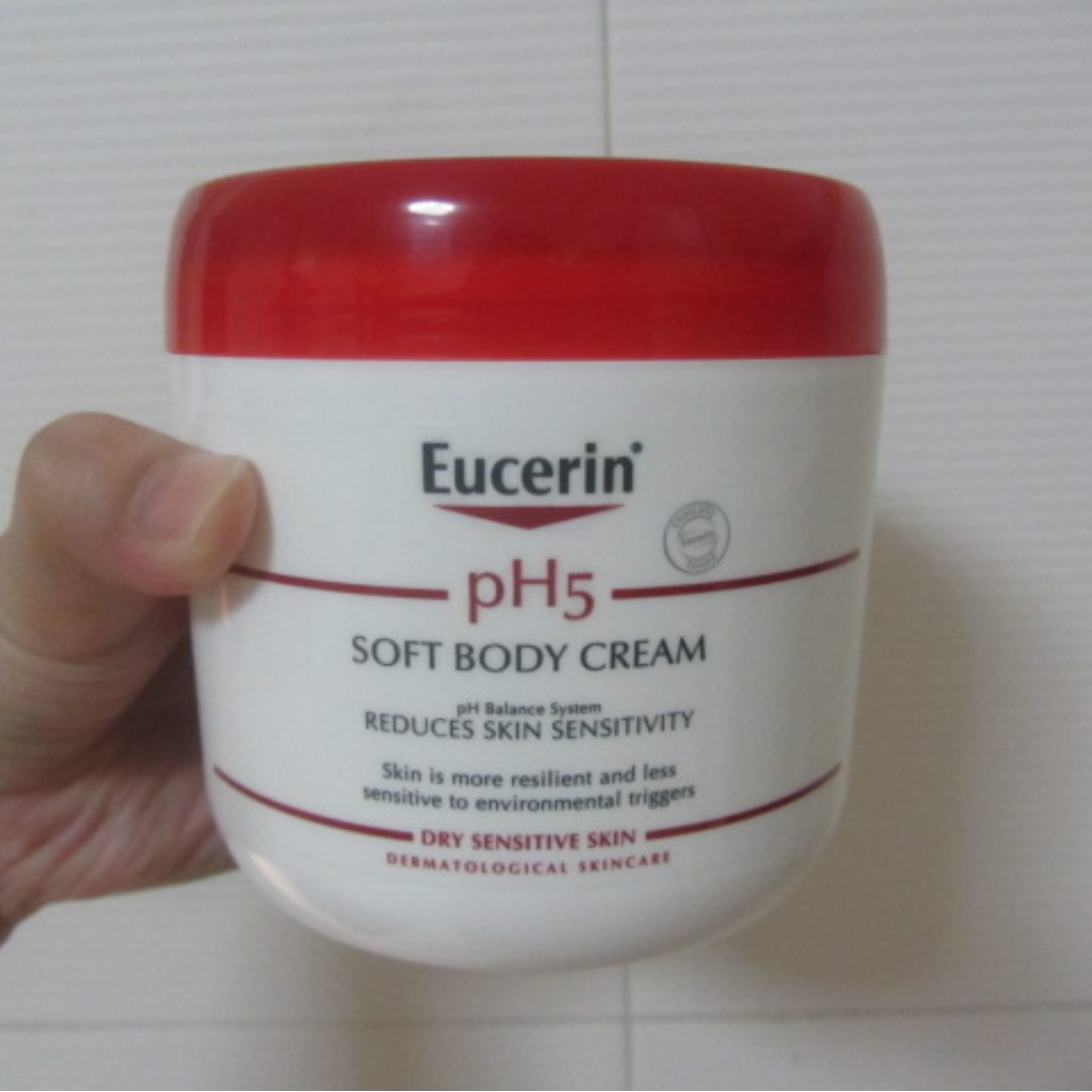 Eucerin ph5 Soft Body Cream 450ml (UP 34), Beauty & Personal Care