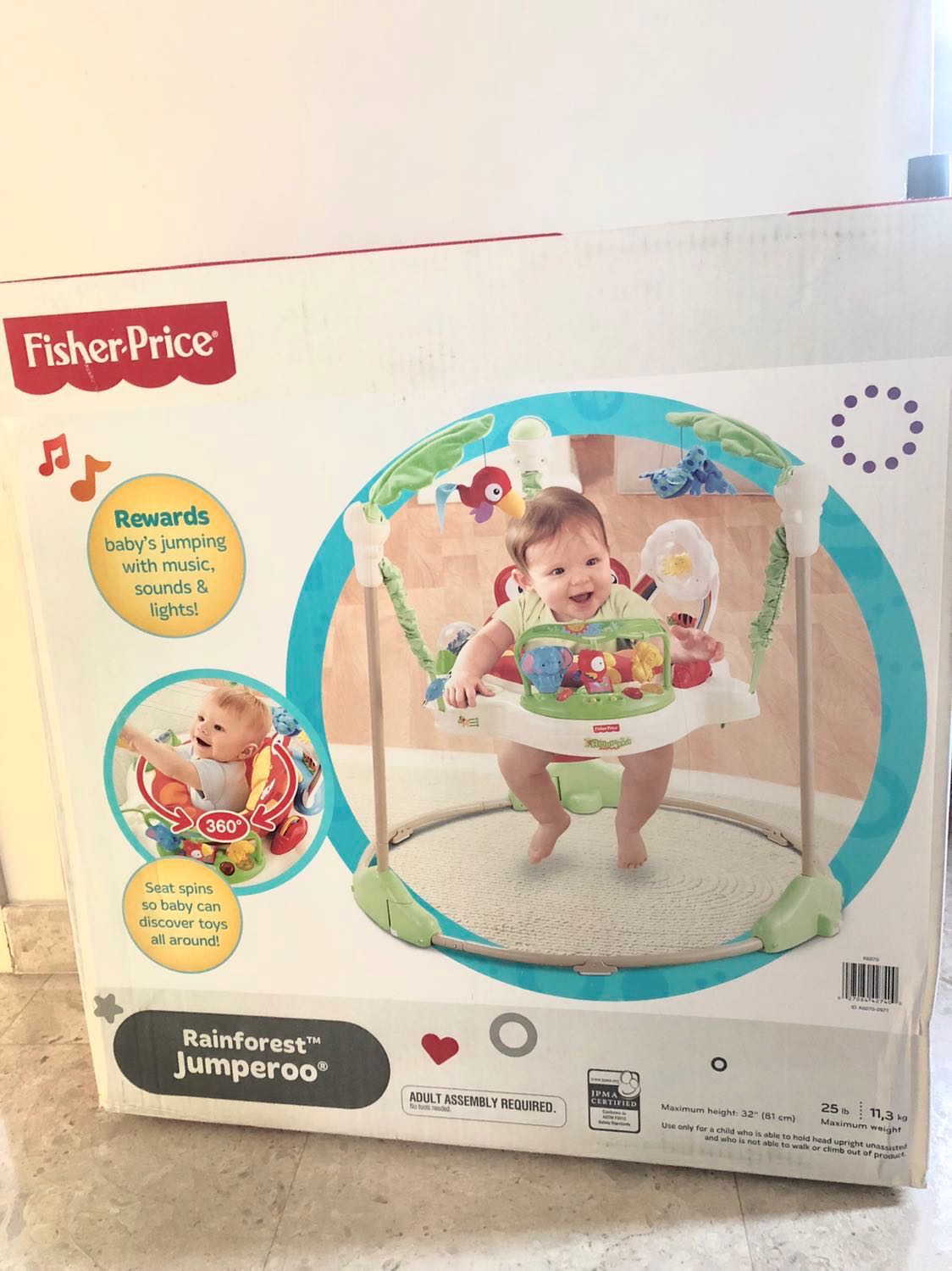 when to start using a jumperoo