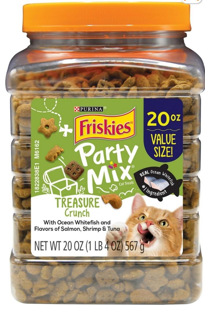 Friskies Party Mix Treasure Island 20oz, Pet Supplies, Pet Food on