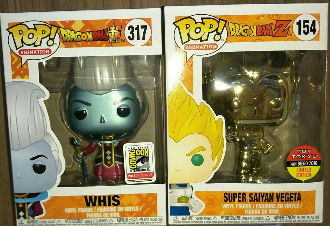 whis funko pop metallic