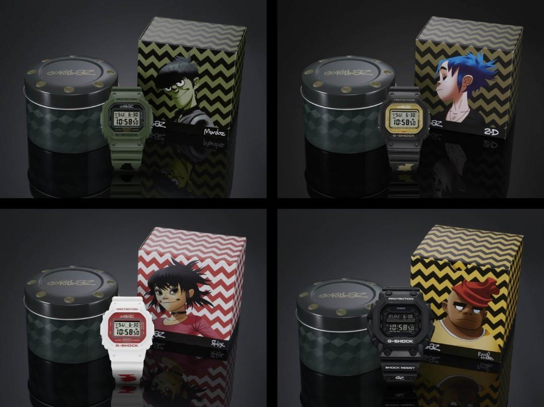 SOLD Gorillaz X Russell Hobbs G Shock 35th Years Collaboration