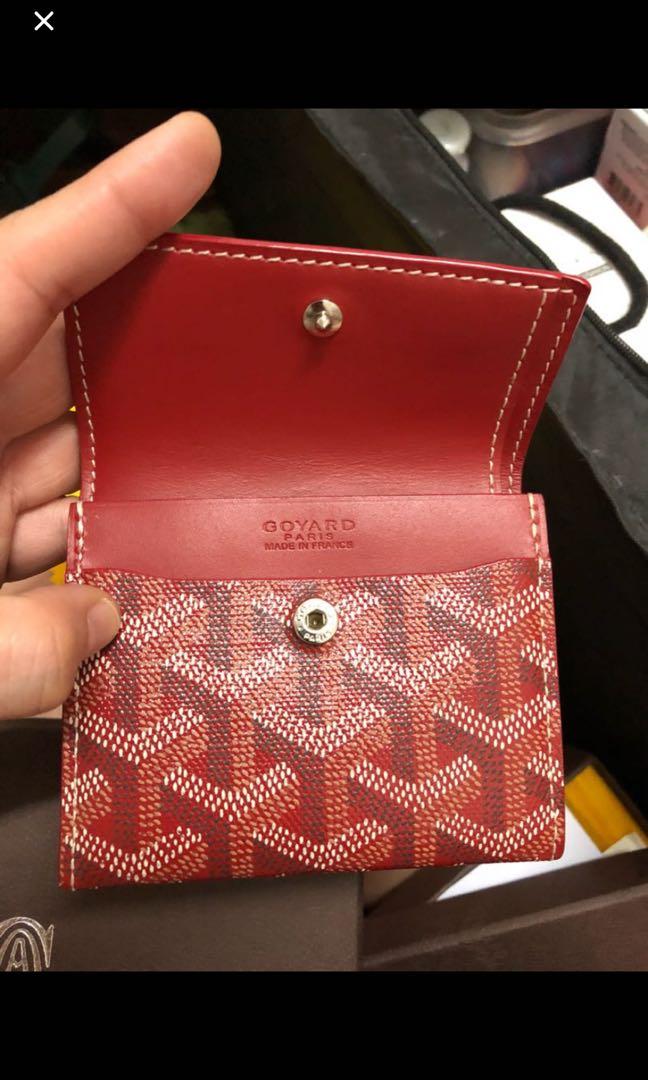 goyard pouch wallet