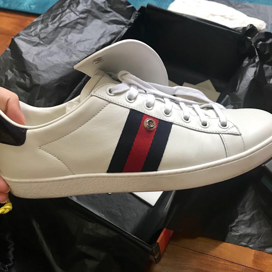 gucci ace removable patches