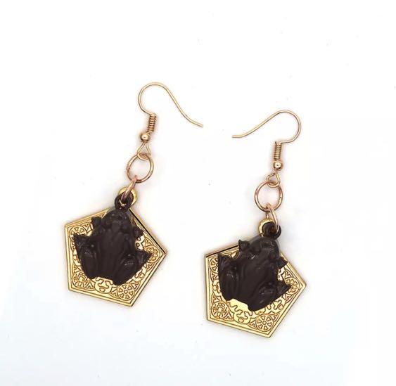 Chocolate hotsell frog earrings