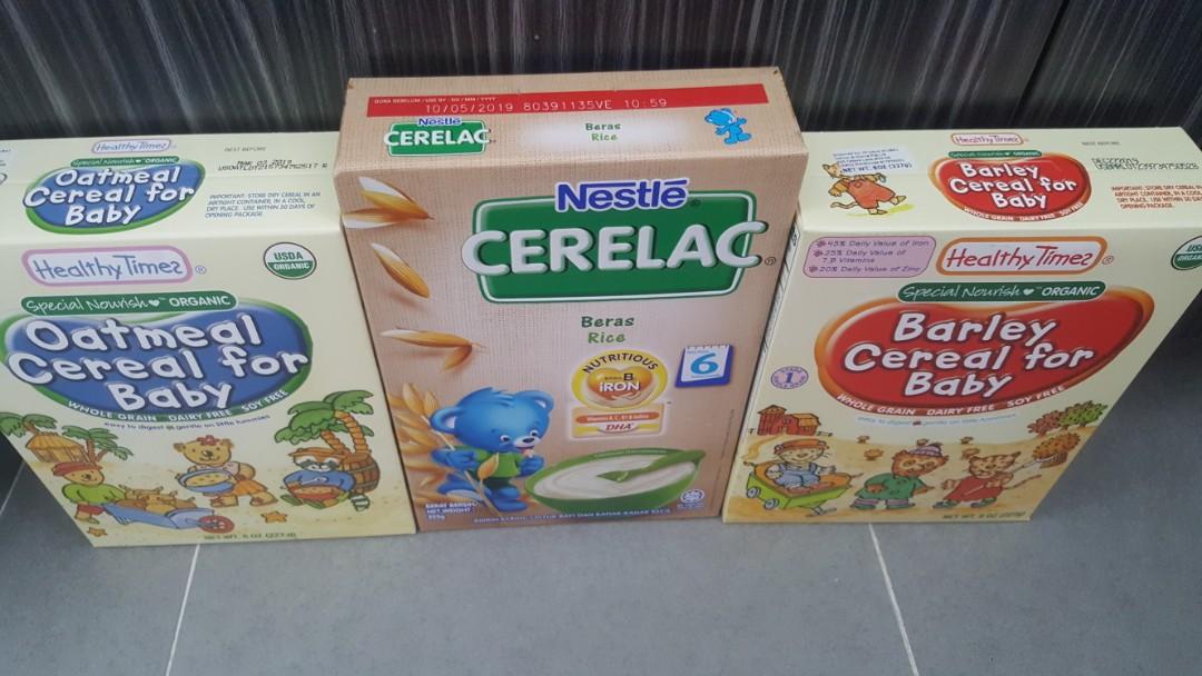 Healthy times baby sale cereal oatmeal
