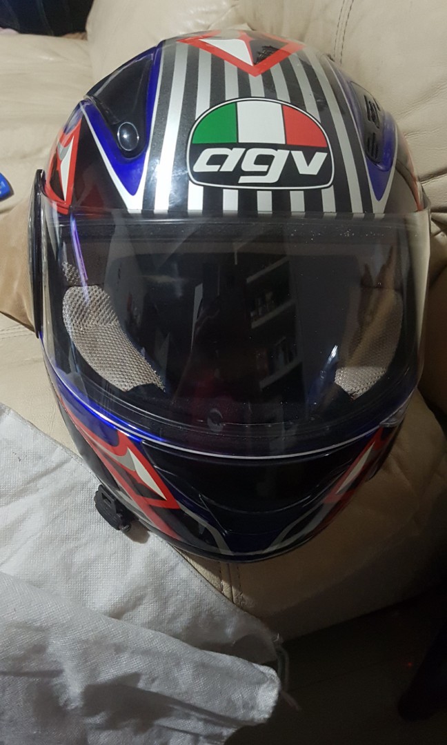 Helm AGV GP1 original size L Aksesoris Mobil di Carousell
