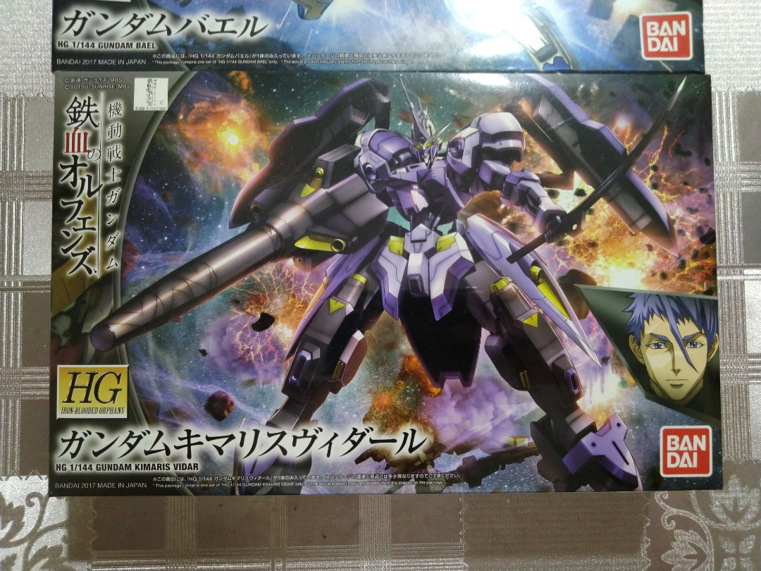 Hg 1 144 Gundam Kimaris Vidar Iron Blooded Orphans Toys Games Bricks Figurines On Carousell