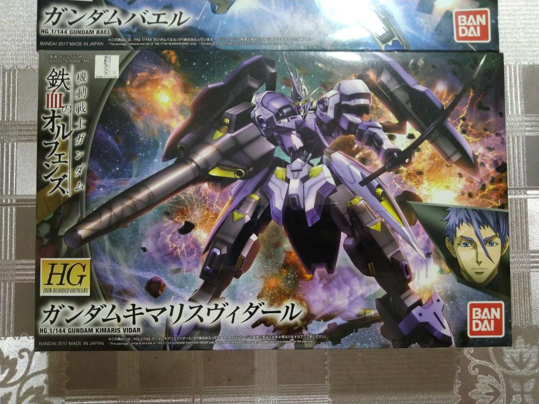 Hg 1 144 Gundam Kimaris Vidar Iron Blooded Orphans Toys Games Bricks Figurines On Carousell
