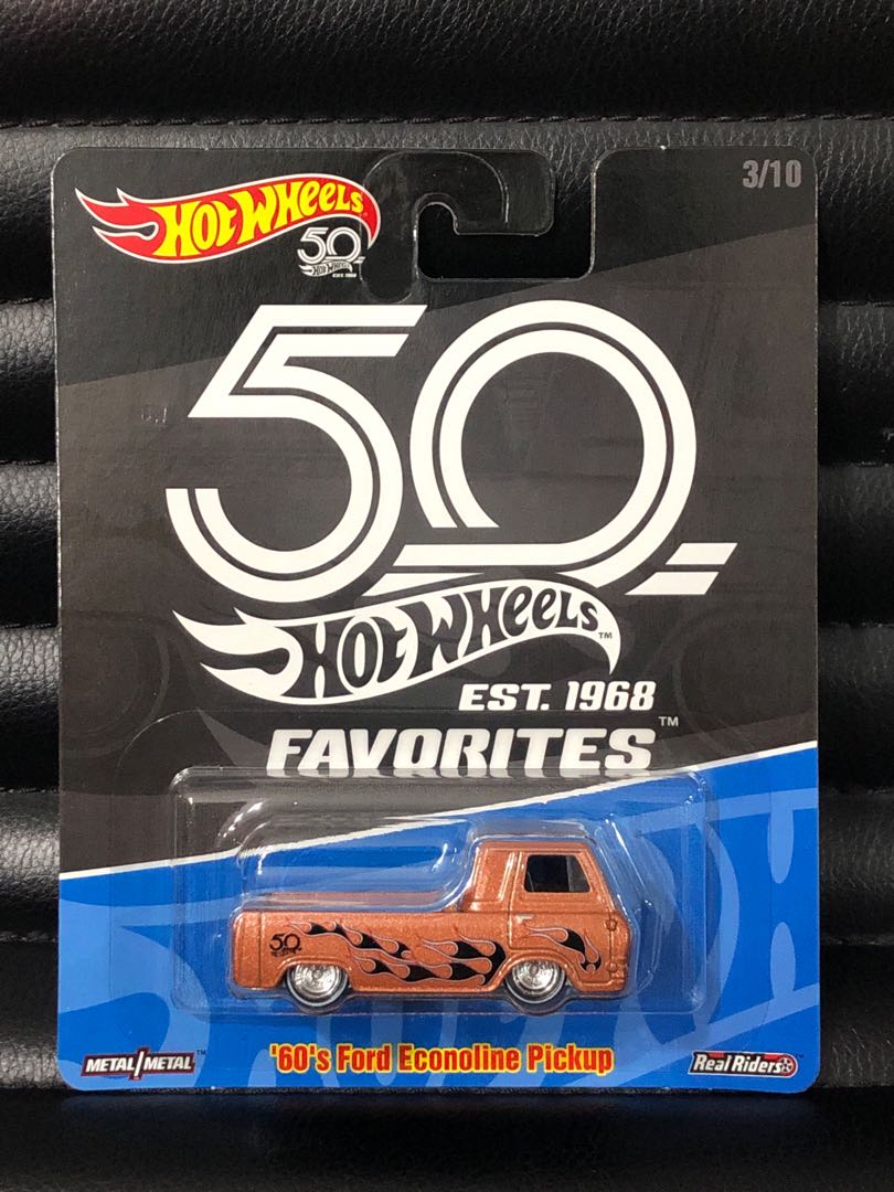hot wheels 60 ford econoline pickup