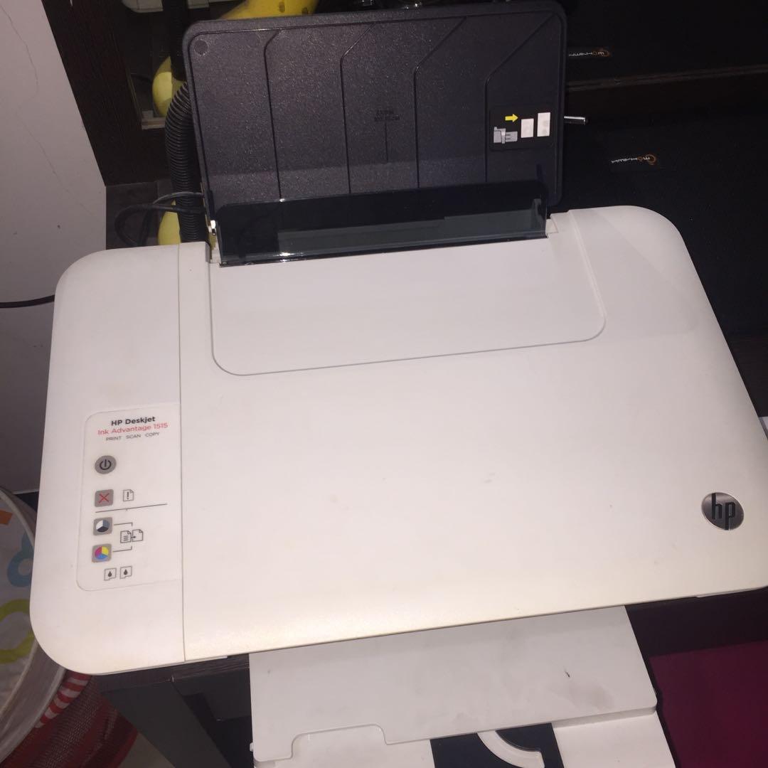 Hp deskjet 1515 printer scanner, Elektronik, Bagian Komputer \u0026 Aksesoris di  Carousell