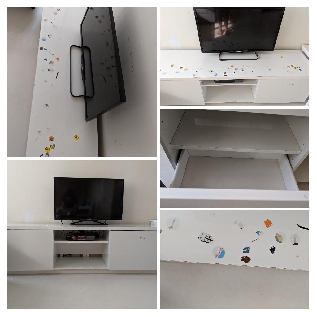 ikea byas tv cabinet furniture home living furniture shelves cabinets racks on carousell