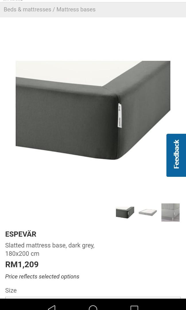 Ikea 2025 espevar king