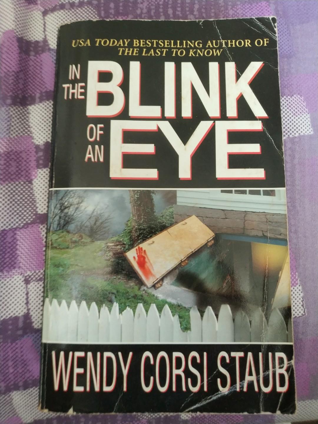 In The Blink Of An Eye Books Stationery Fiction On Carousell