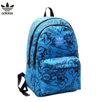 blue adidas school bag