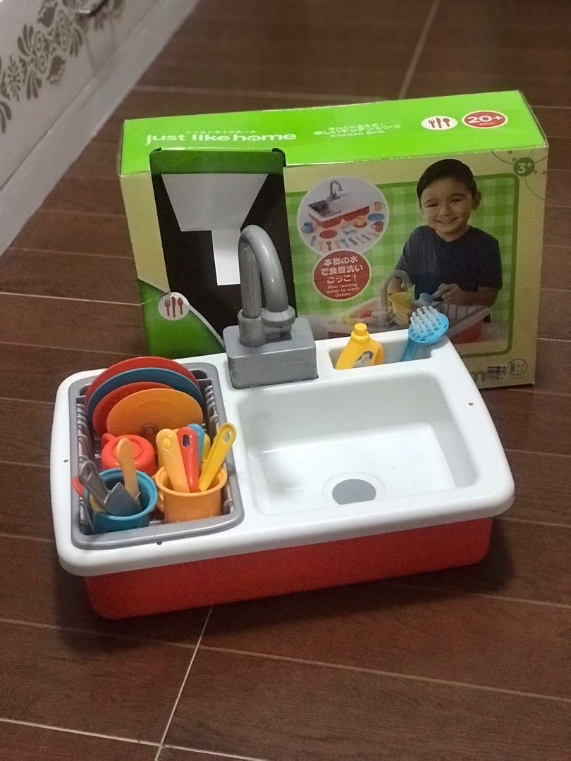 just like home kitchen sink set