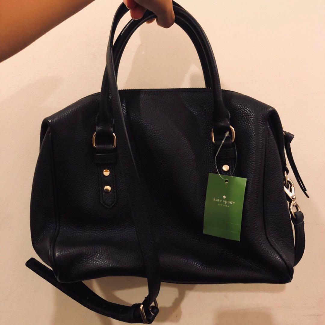 Kate spade Julianne mulberry street bag black, Women's Fashion, Bags &  Wallets, Cross-body Bags on Carousell