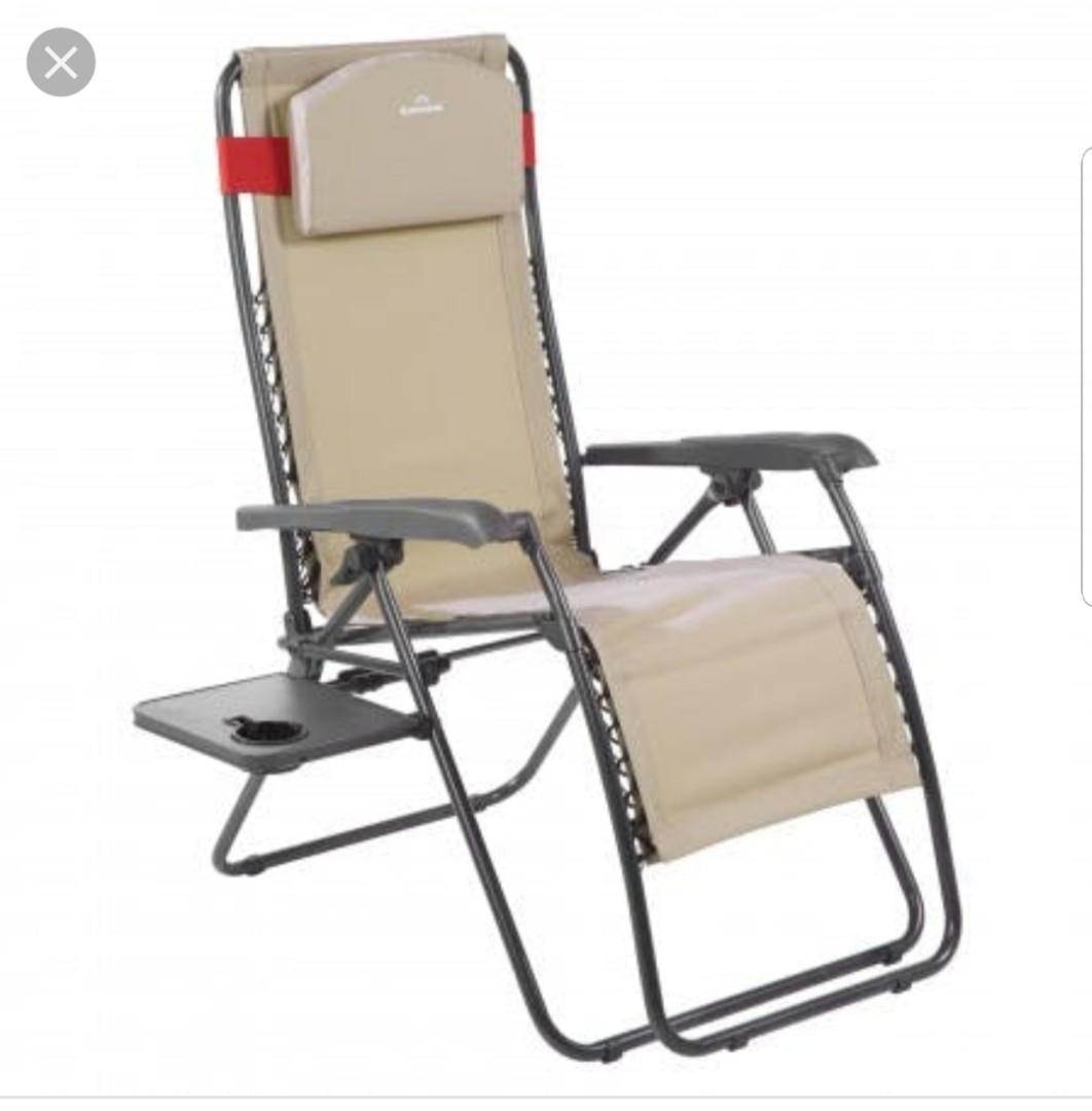 Kathmandu Outdoor Lounger recliner Foldable Furniture Home Living Furniture Chairs on Carousell