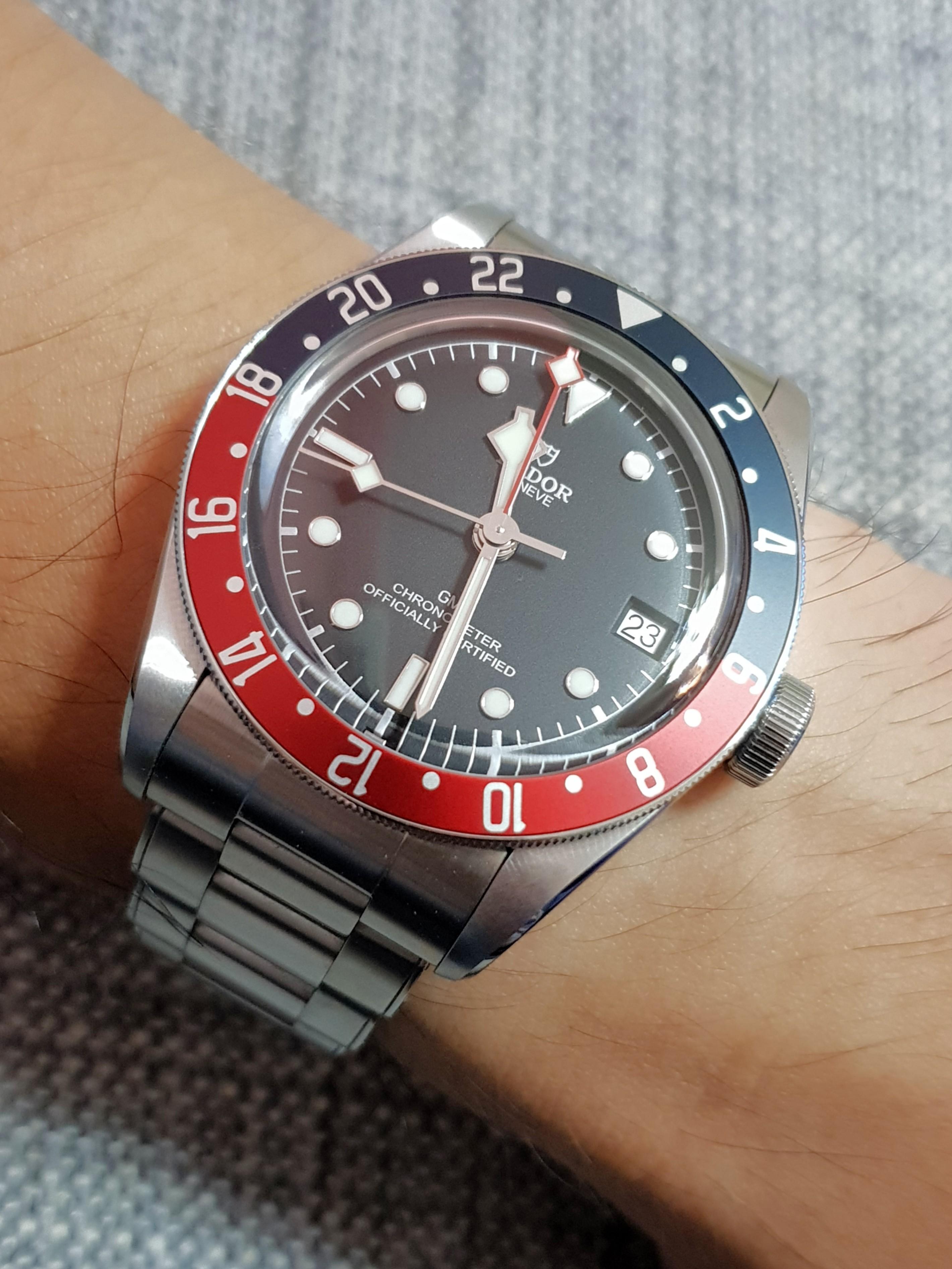 LIKE NEW Tudor Black Bay GMT ref.79830 Bracelet Luxury