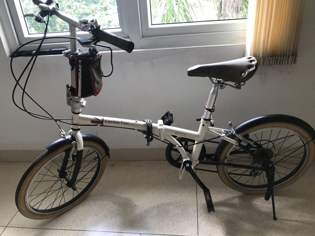 London taxi folding top bike 20 inch