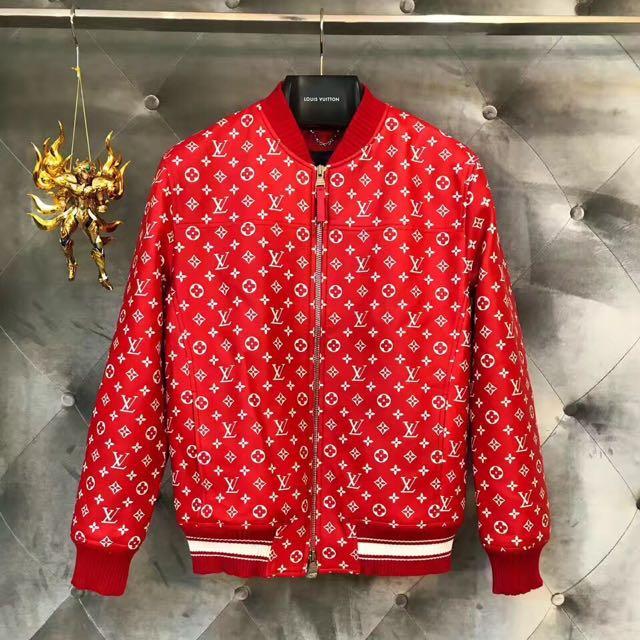 LV X Supreme Jacket, Men's Fashion, Coats, Jackets and Outerwear on  Carousell