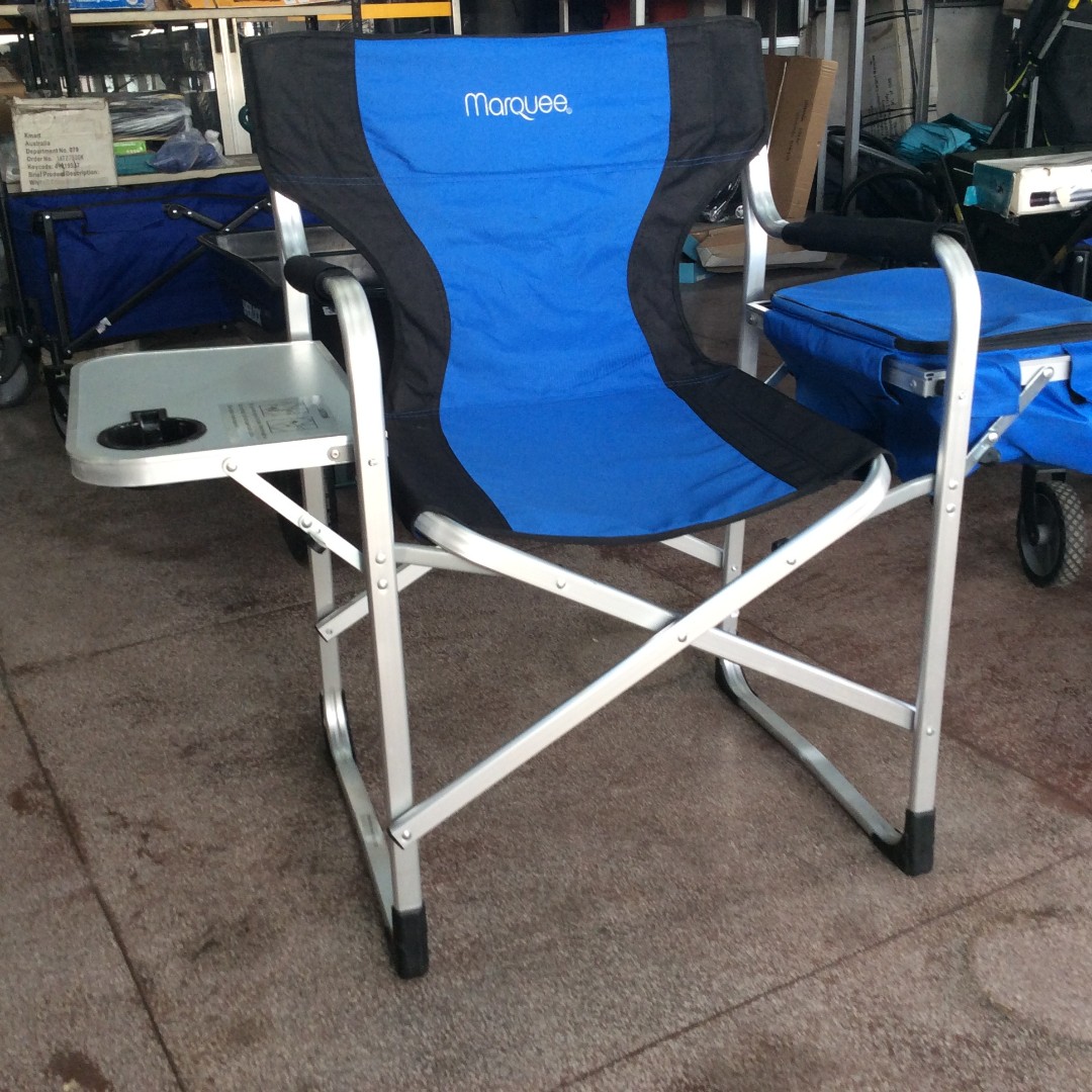 Marquee folding outlet camp chair