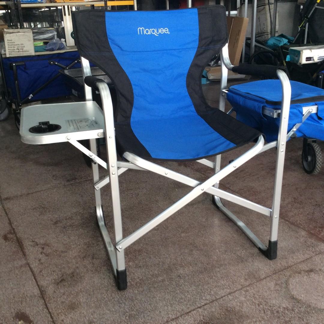 Marquee folding camp lounger clearance