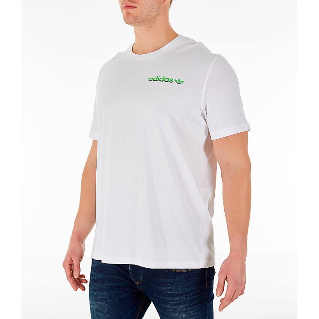 Men's adidas originals 90's tropical outlet t-shirt
